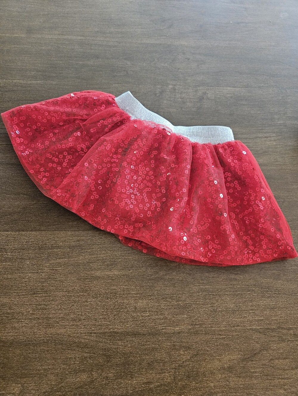 Cat & Jack Baby Tulle Skirt, Red, 6-9 Month
